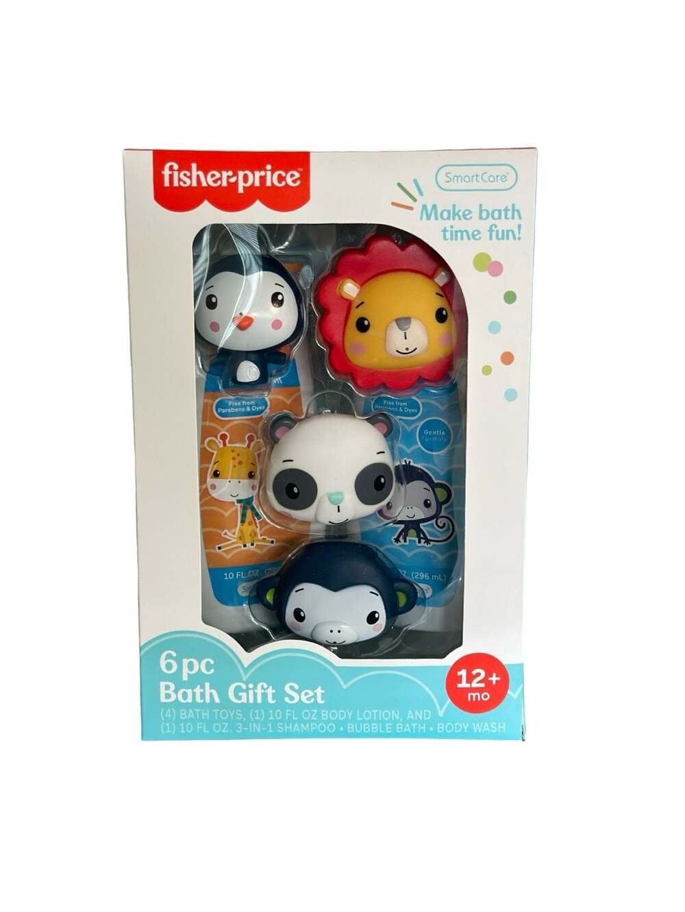Fisher-Price SmartCare 6-Piece Bath Gift Set